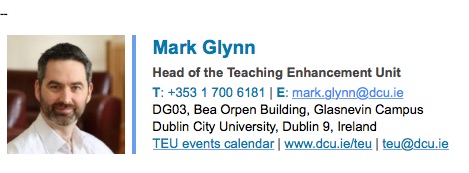 Mark Glynn DCU